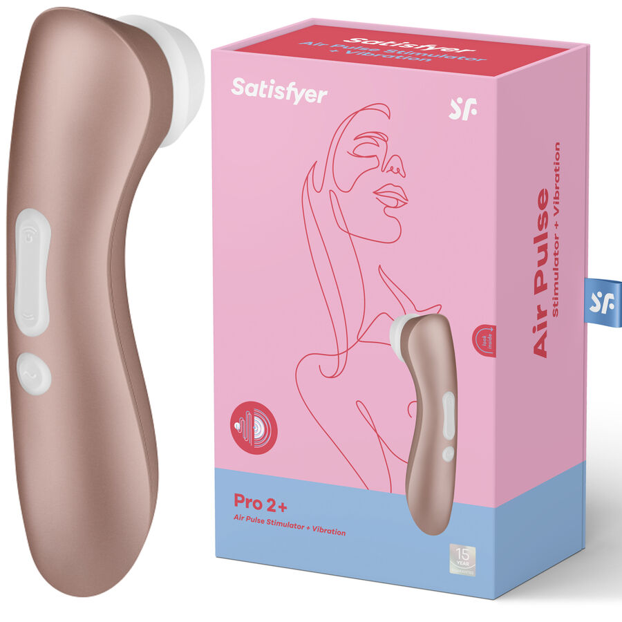 Stimulateur Clitoridien Sans Contact Pro 2 Vibration 11 Modes - Satisfyer