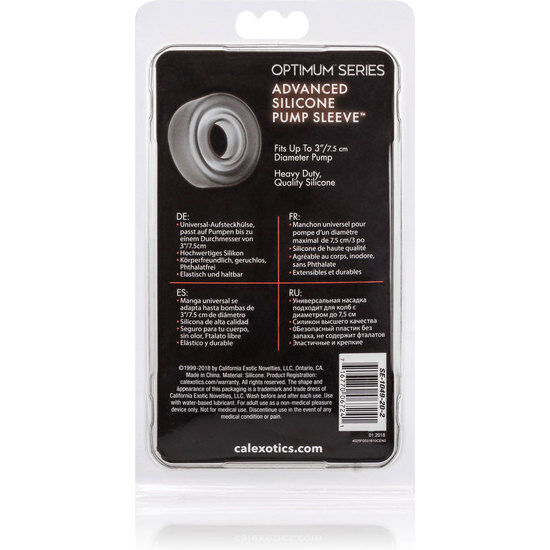 Manchon Pompe à Pénis Silicone Universel - Confort Premium - CalExotics