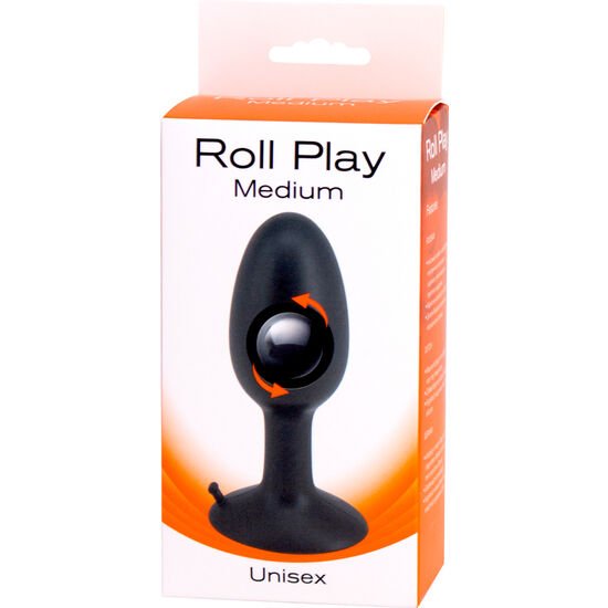Plug Anal Silicone Roll Play Base Évasée - Seven Creations