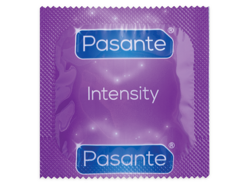 Préservatifs Pasante Ribs and Dots Intensity - Effilés Texturés