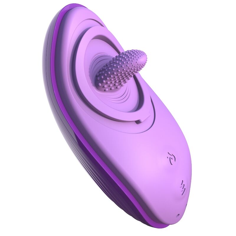 Stimulateur Clitoridien Langue Vibrante Chauffant Her Fun Tongue 7 Modes - Fantasy