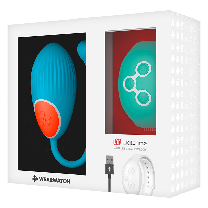 Œuf Vibrant Connecté + WatchMe Télécommande Montre Discrète - Wearwatch