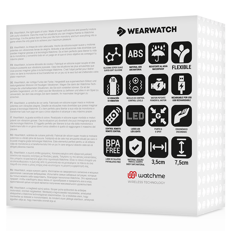 Œuf Vibrant Connecté + WatchMe Télécommande Montre Discrète - Wearwatch