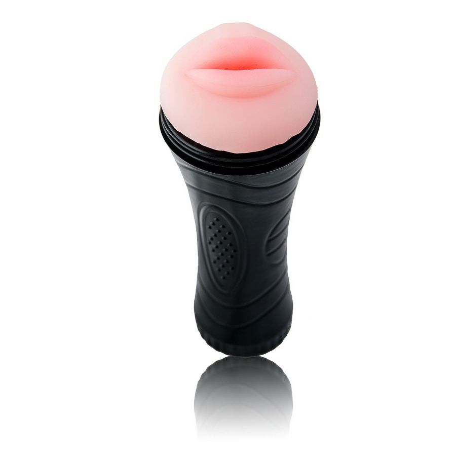 Masturbateur Bouche Vibrant Pure Skin 7 Modes Réaliste - Baile