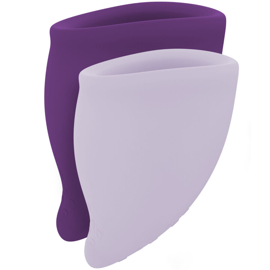 Kit Coupe Menstruelle Réutilisable Silicone Body-Safe 2 Tailles - Fun Factory