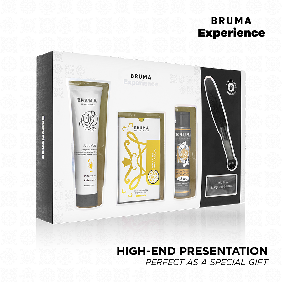 Kit Érotique Tentation Douce Vibro-Orgasmique 3 Saveurs - Bruma