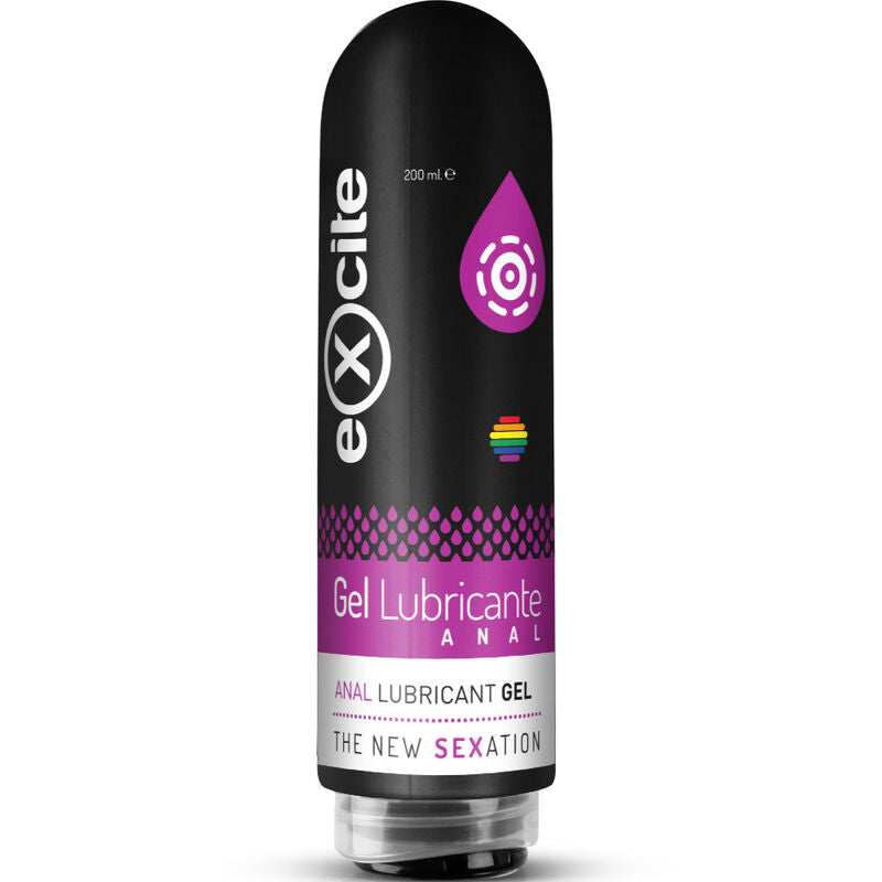 Lubrifiant Anal Base Eau Arôme Fraise 200 ml - Excite