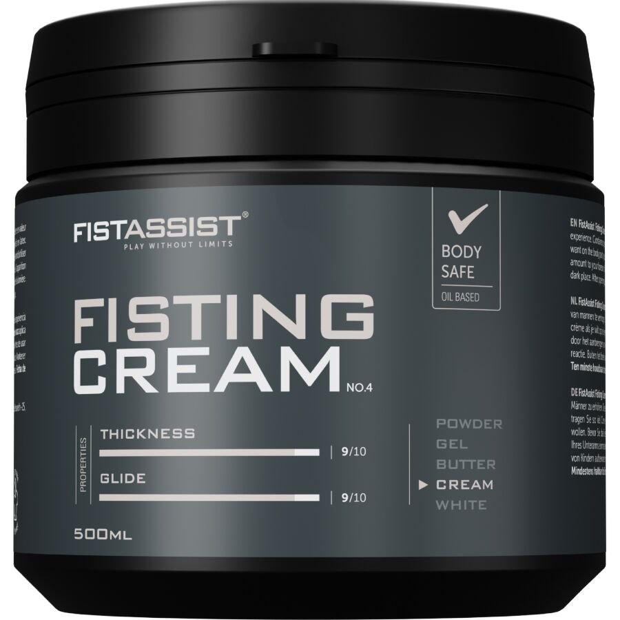 Lubrifiant Crème Fist Assist Glisse Longue Durée Végane 500 ml - Cobeco Pharma