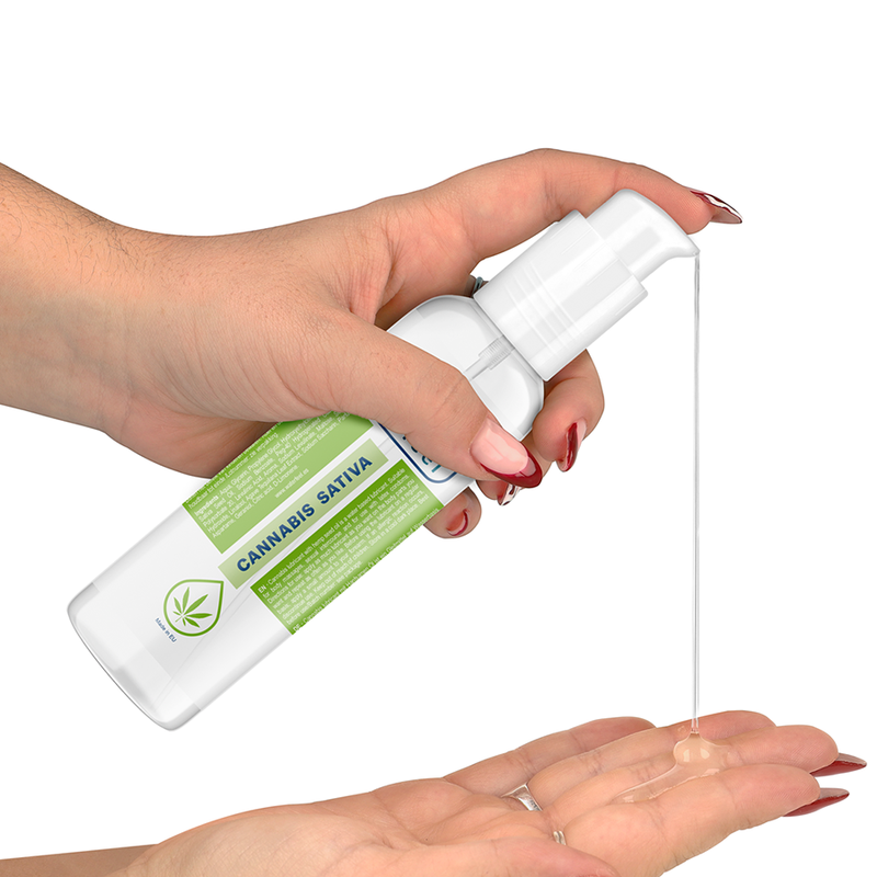 Lubrifiant Eau Cannabis Huile de Chanvre Arôme Unique 150 ml - Waterfeel