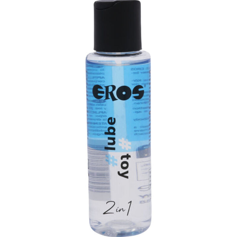 Lubrifiant Intime Toy 2en1 Base Eau Compatible Sextoys 100 ml - Eros