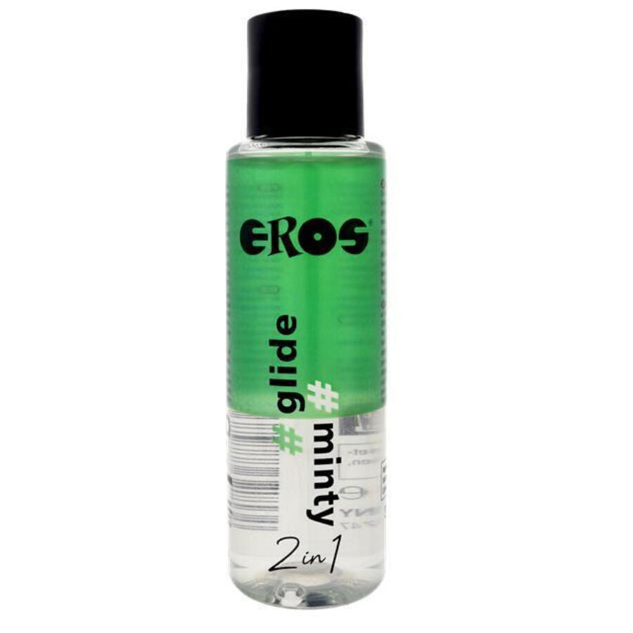 Lubrifiant Silicone 2 en 1 Glide Menthe Effet Rafraîchissant 100 ml - Eros