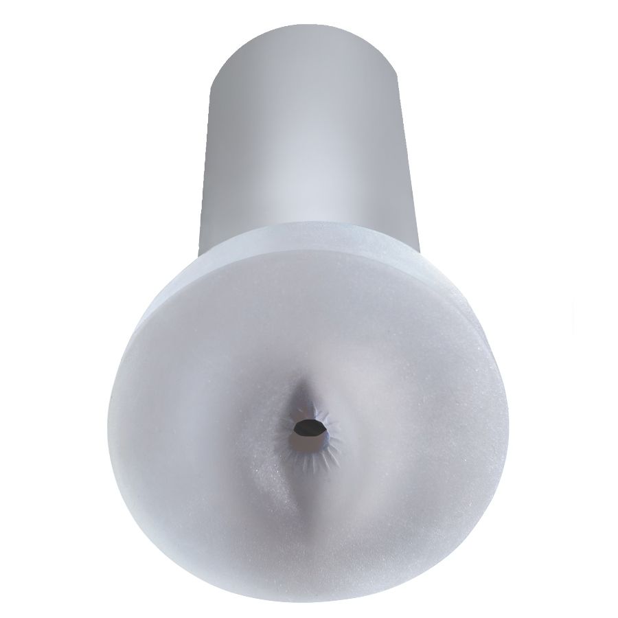 Masturbateur Compact Pump and Dump Texturé Transparent - PDX Male