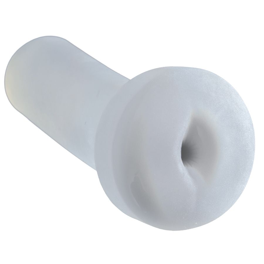 Masturbateur Compact Pump and Dump Texturé Transparent - PDX Male