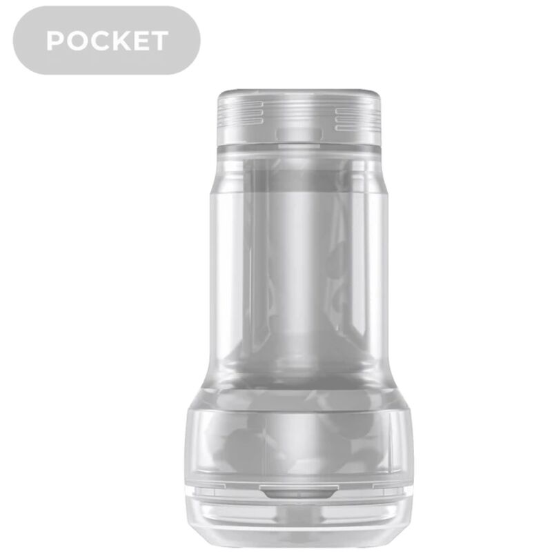 Masturbateur de Poche Feel Pocket Stroker Crystal Transparent - Kiiroo