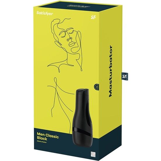 Masturbateur Homme Classique Étanche Silicone Doux 2 Coloris - Satisfyer Men