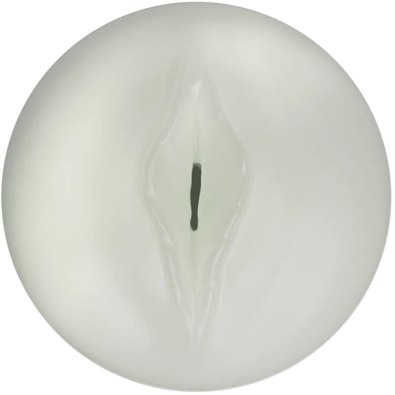 Masturbateur Phosphorescent FeelGlow Tunnel à Nodules Compatible Keon - Kiiroo