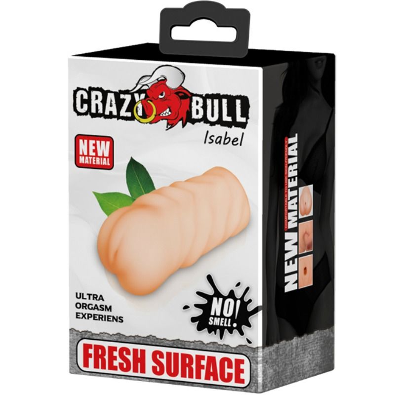 Masturbateur Vagin Isabel Compact Canal Étroit Submersible 13,5 cm - Crazy Bull