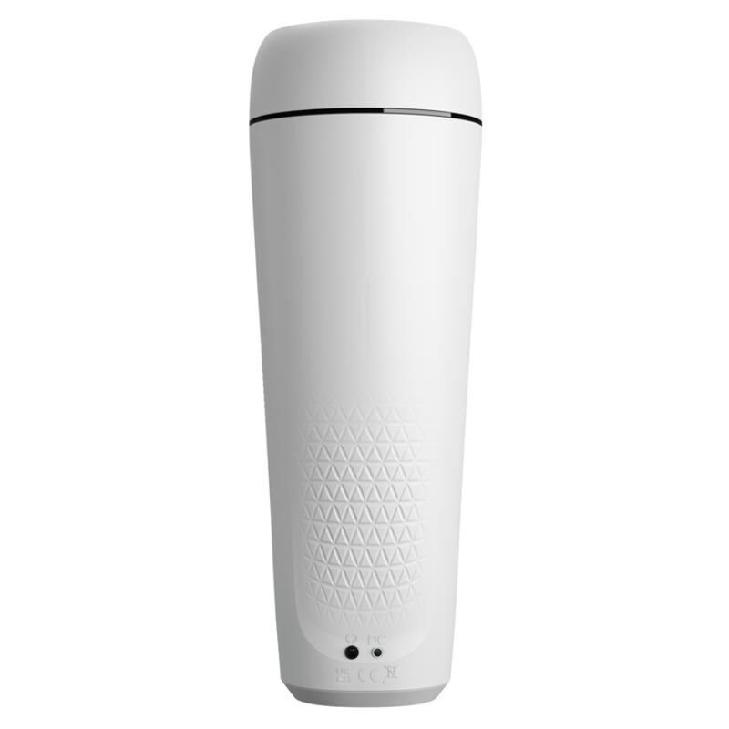 Masturbateur Vibrant Sienna Aspiration Chauffant 12 Vibrations USB - Pretty Love