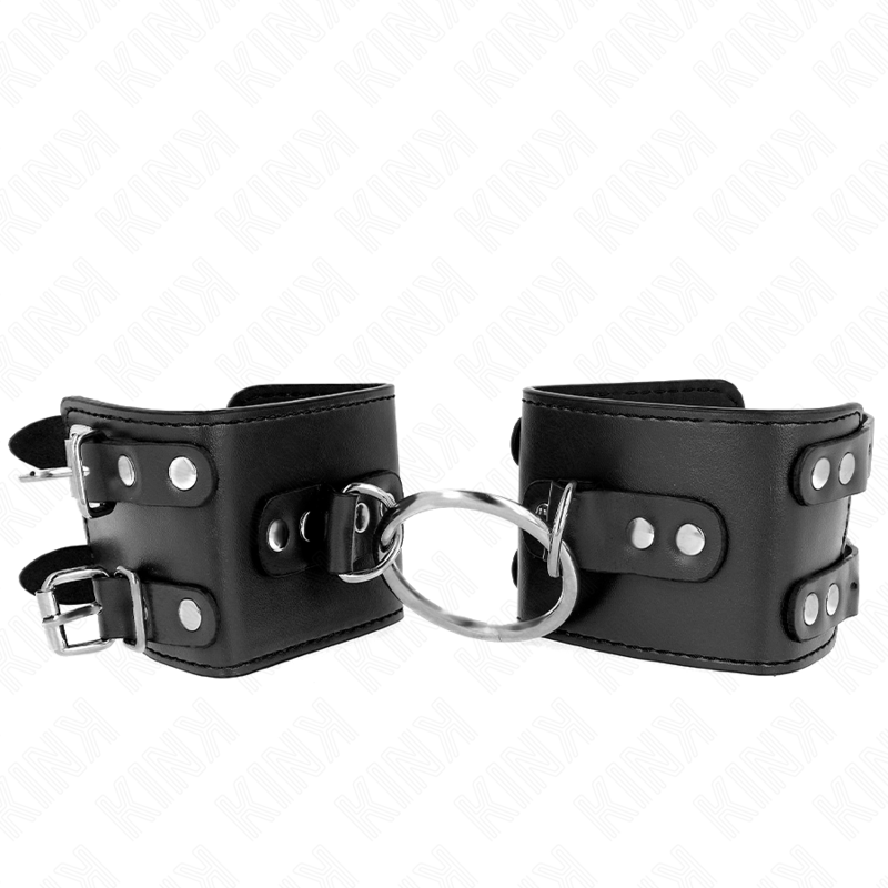 Menottes BDSM Réglables Anneau  17-22 cm - Kink