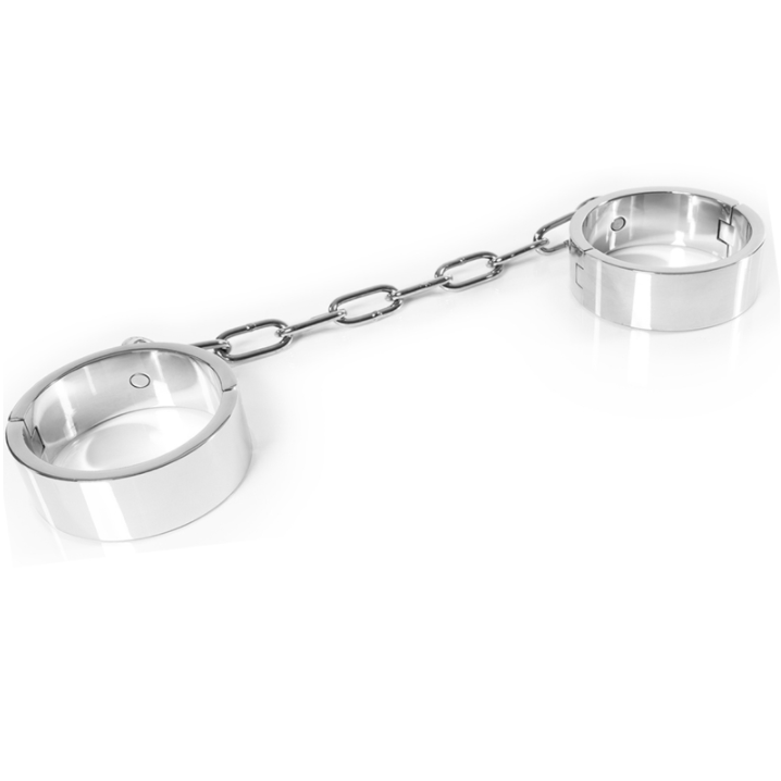 Menottes de Cheville BDSM Acier Inoxydable Verrouillage Clé Allen - Metal Hard