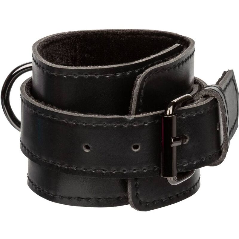 Menottes de Cheville BDSM Euphoria Cuir Végétalien Réglables - CalExotics