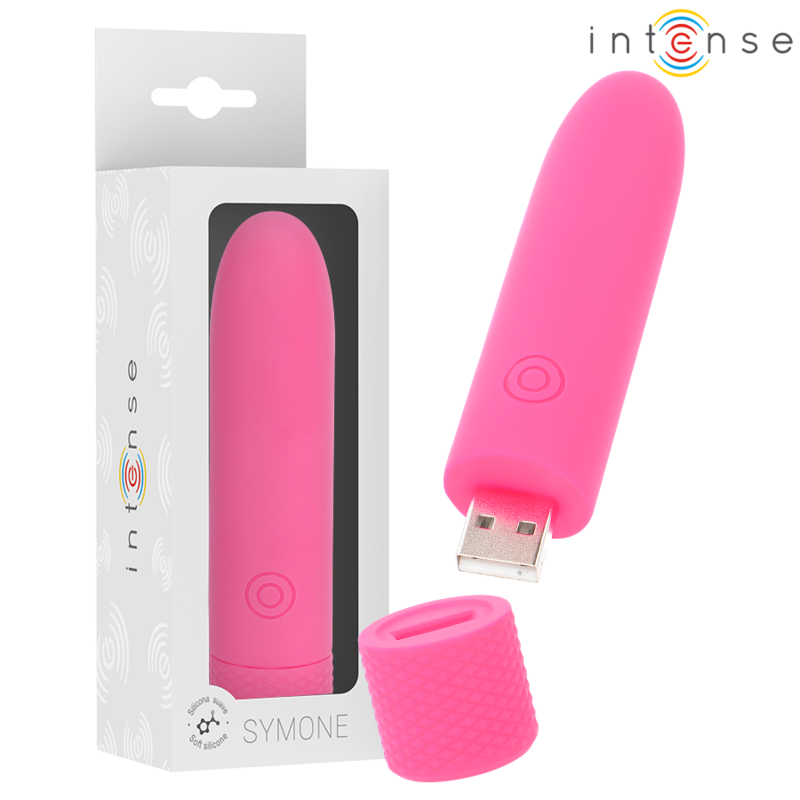 Mini Vibromasseur Bullet Symone - 8 Modes Rechargeable - Intense