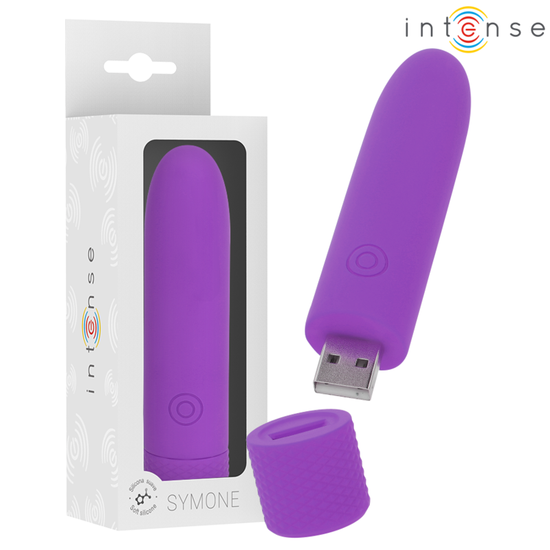 Mini Vibromasseur Bullet Symone - 8 Modes Rechargeable - Intense