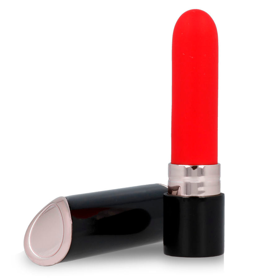 Mini Vibromasseur Cleo Forme Rouge à Lèvres Discret - Lips Style