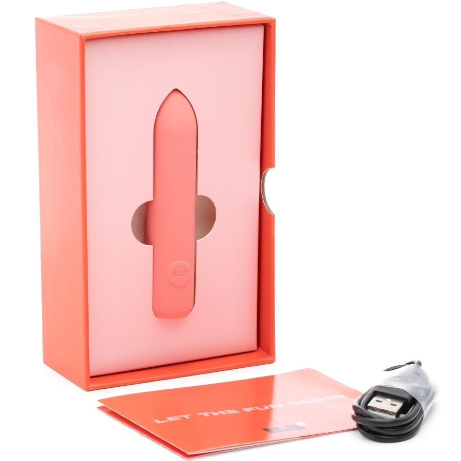 Mini Vibromasseur ILY Bullet Rechargeable Résistant aux Éclaboussures - Je Joue