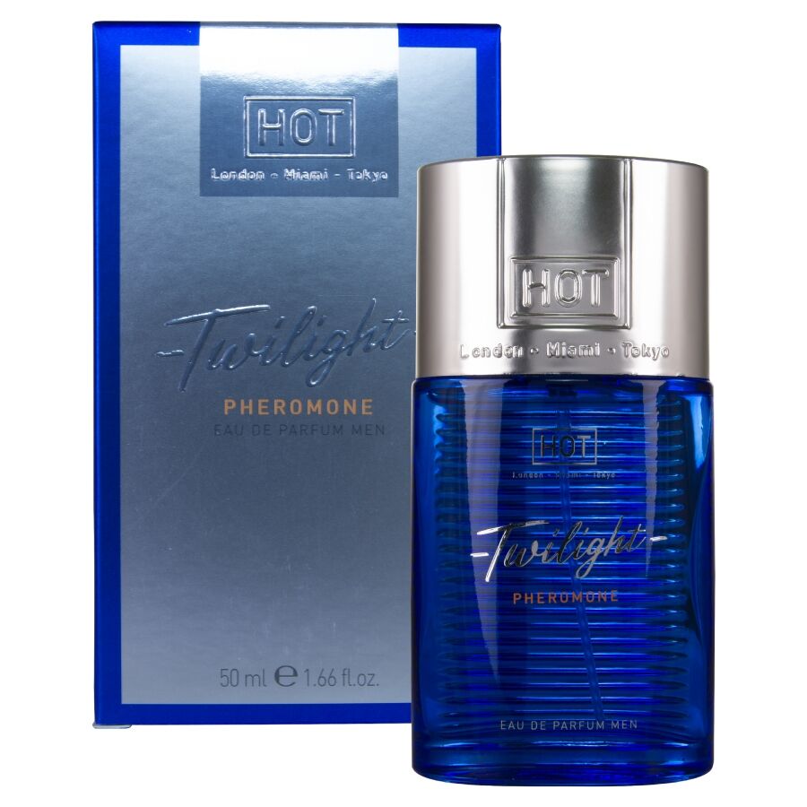Parfum Homme Twilight aux Phéromones Notes Françaises 50 ml - Hot