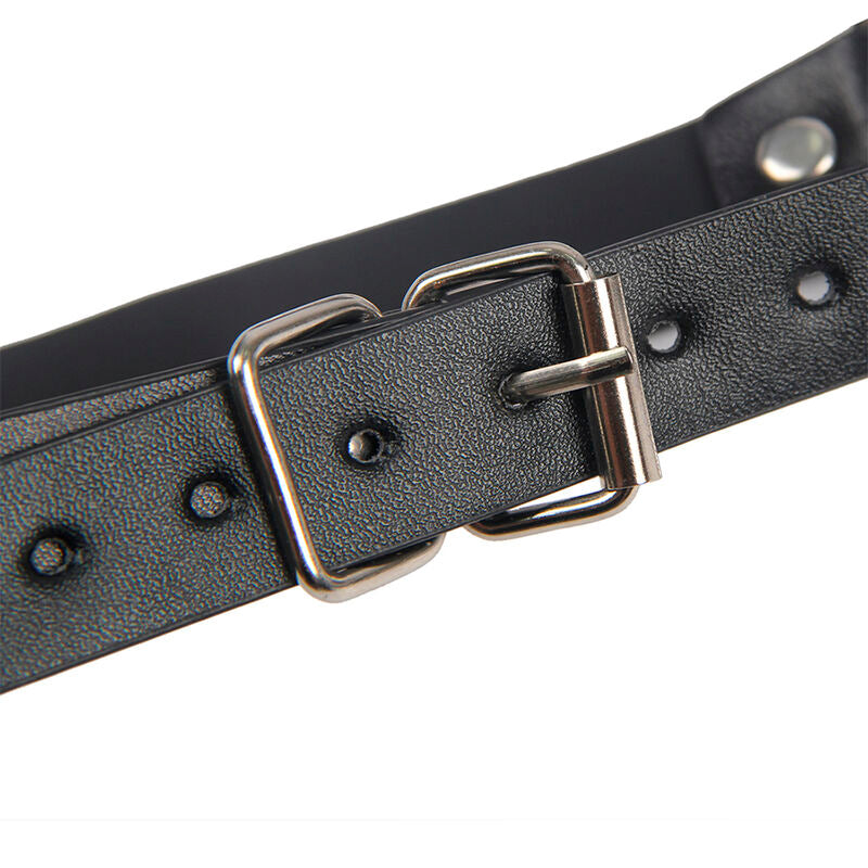 Pinces à Seins Bondage Cuir Noir Taille Unique - Subblime