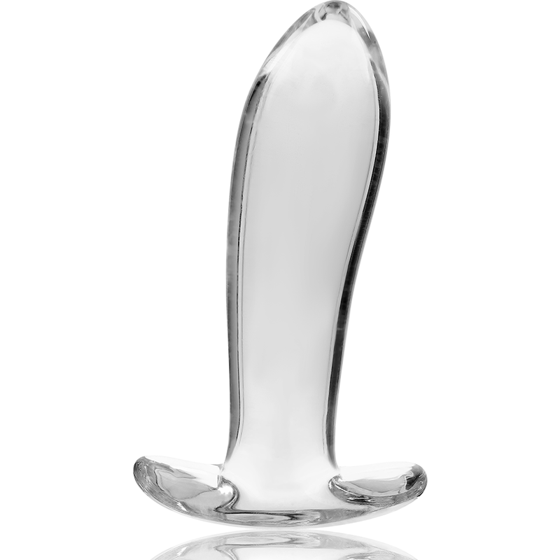 Plug Anal Verre Borosilicate Modèle 5 Transparent 12,5 cm - Nebula Series By Ibiza