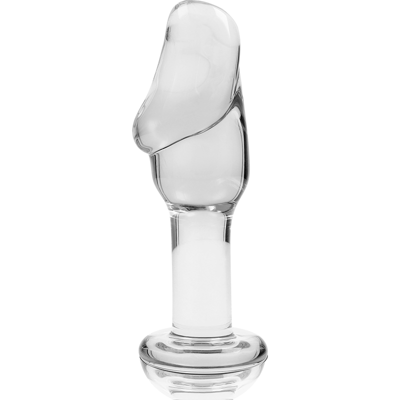 Plug Anal Verre Borosilicate Modèle 6 Base Large 12,5 cm - Nebula Series By Ibiza