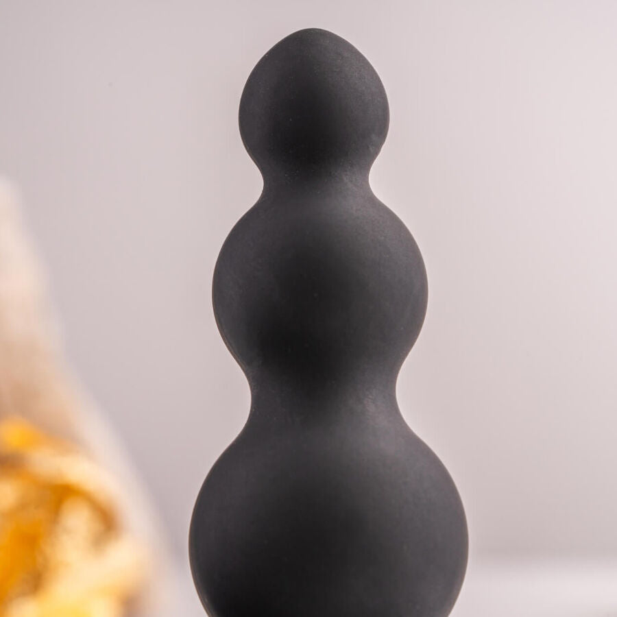 Plug Anal Vibrant Bubbles Petite Sensations Silicone Compact - Rocks-Off