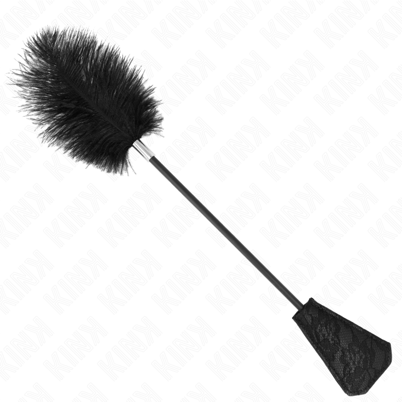 Plumeau Plumes d'Autruche Tickler Palette Dentelle 56 cm - Kink