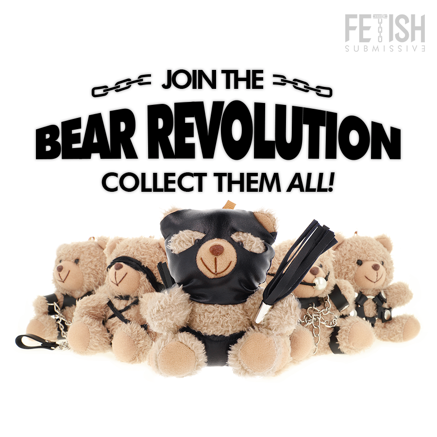 Porte-Clés Ours BDSM Luno Harnais et Accessoires Fétichistes - Fetish Submissive