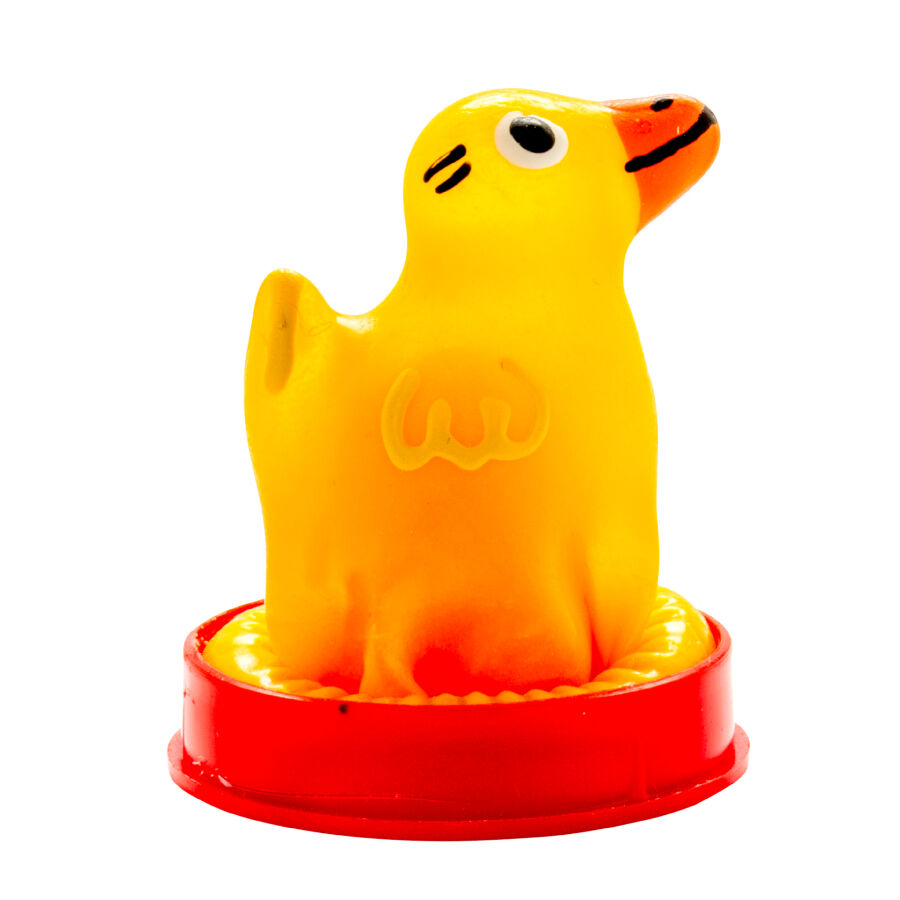 Préservatif Fantaisie Canard Peint à la Main Latex Naturel - Condomerie