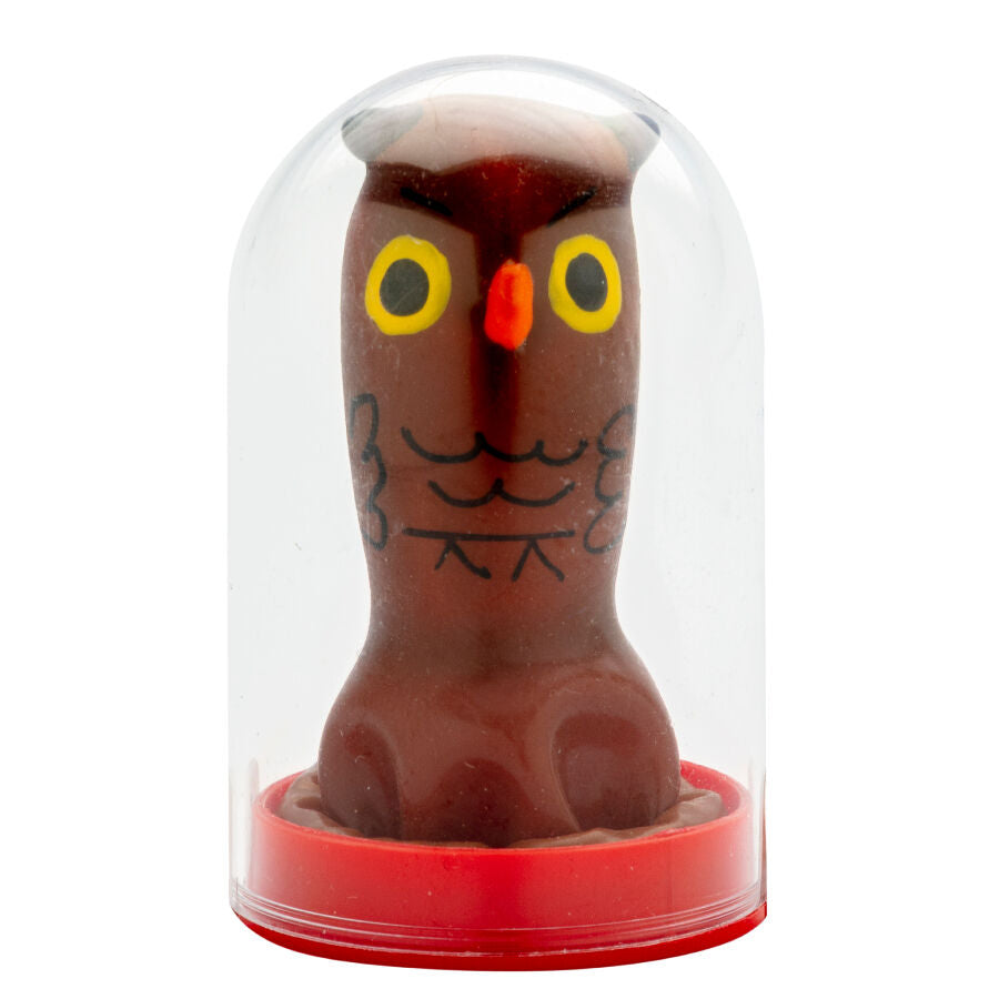 Préservatif Fantaisie Hibou Peint à la Main Latex Naturel - Condomerie