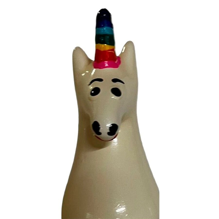Préservatif Fantaisie Licorne Arc-en-Ciel Peint à la Main - Condomerie