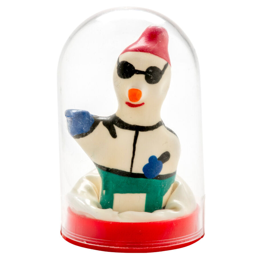 Préservatif Fantaisie Peint à la Main Snowboarder XL Latex Naturel - Condomerie