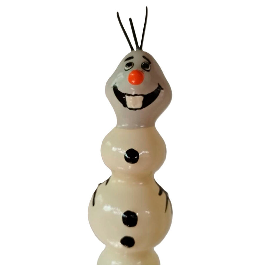 Préservatif Fantaisie Peint Main Bonhomme de Neige XL - Condomerie