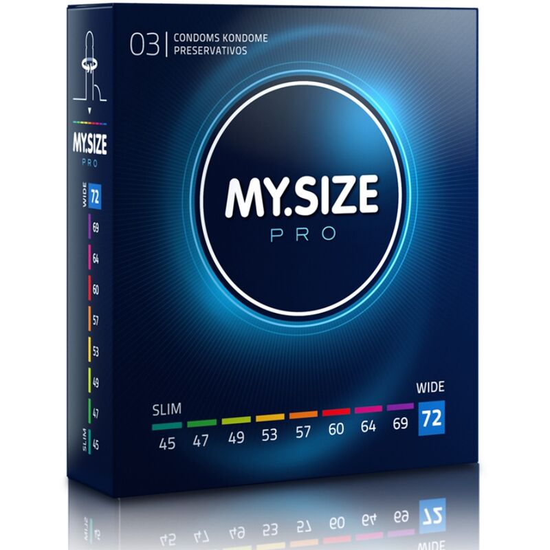 Préservatifs My Size Mix - Taille Personnalisée Végan XS à XXXXL