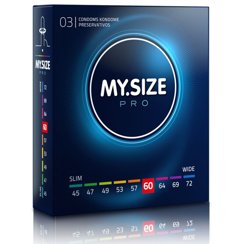 Préservatifs My Size Mix - Taille Personnalisée Végan XS à XXXXL