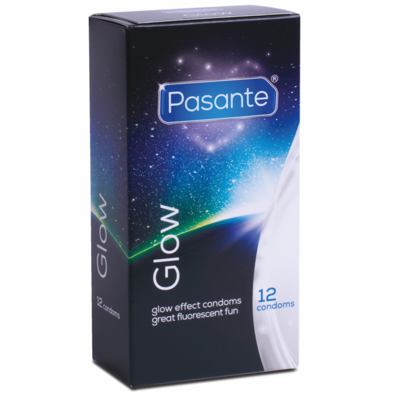 Préservatifs Pasante Glow - Phosphorescents Brillent dans le Noir