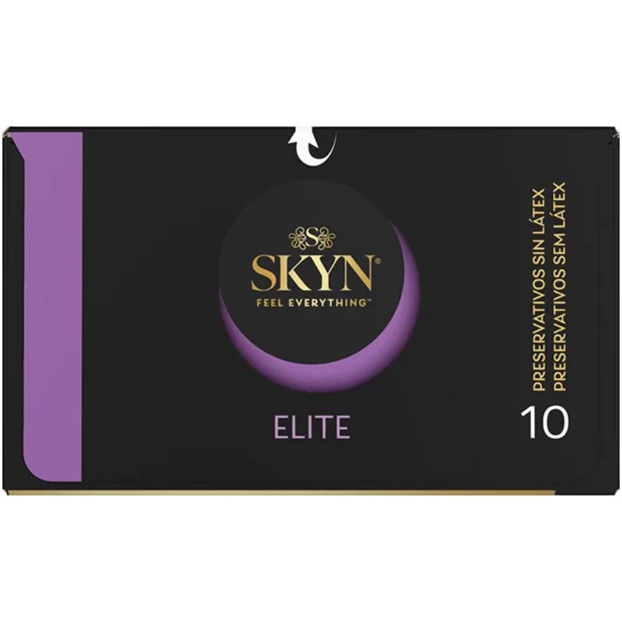 Préservatifs Ultra-Fins Elite Sans Latex SKYNFEEL 10 Unités - Skyn
