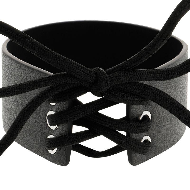 Ras-de-Cou BDSM Chic Desire Cuir Végan Réglable Taille Unique - Coquette