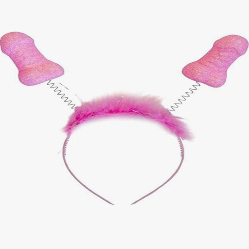 Serre-Têtes Antennes Pito Rose Paillettes Lot de 6 - Diablo Picante