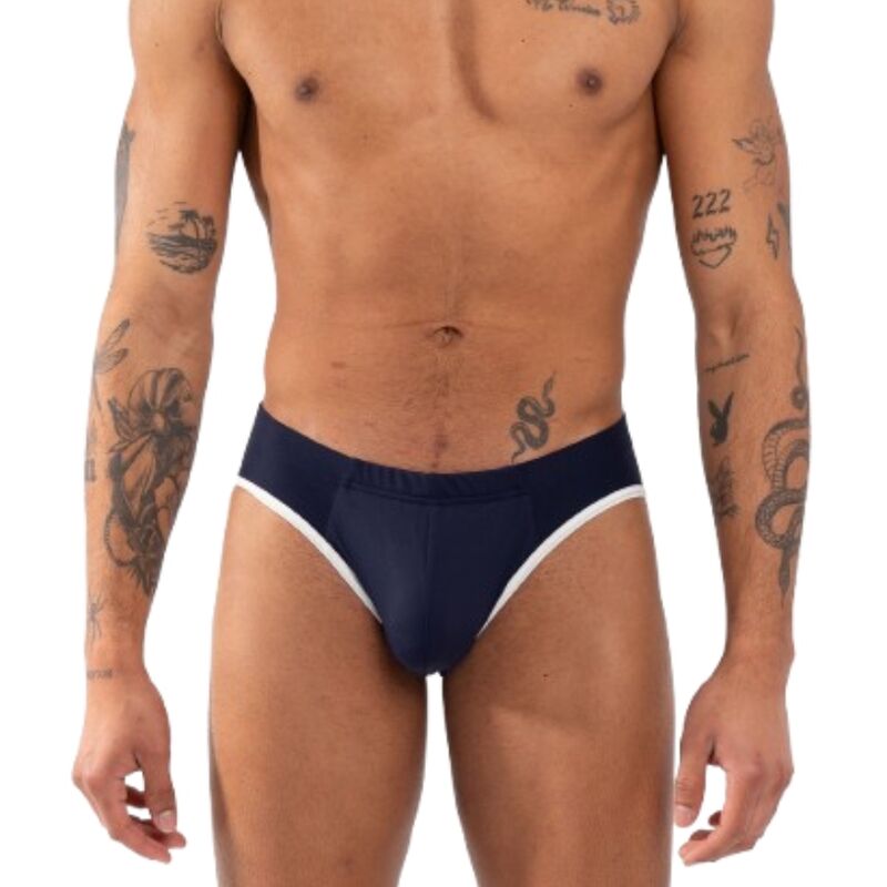 Slip Sexy Homme Coupe Ajustée Tissu Extensible 4 Tailles - Burn