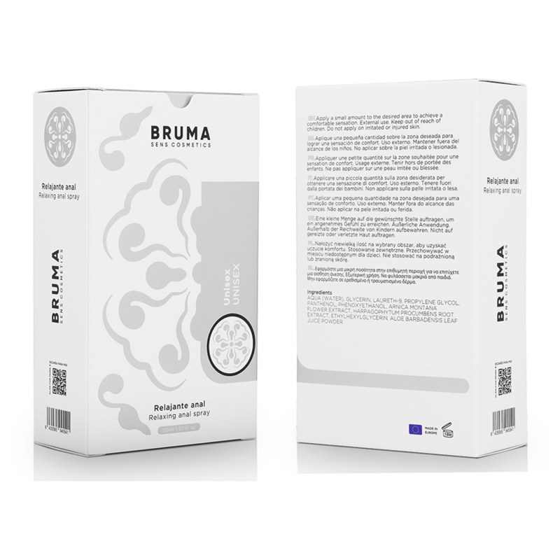 Spray Anal Relaxant Unisexe Format Voyage 30 ml - Bruma