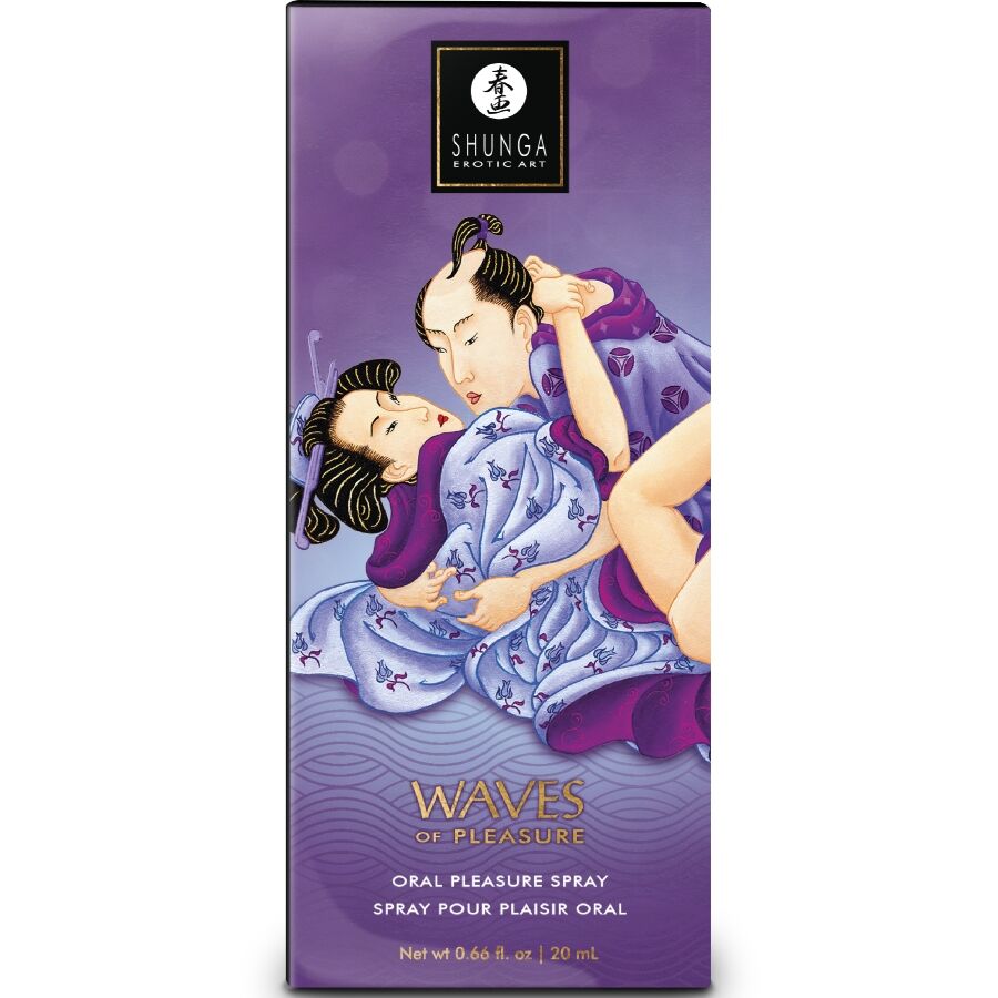 Spray Oral Stimulant Waves Pleasure Effet Vibrant - Shunga